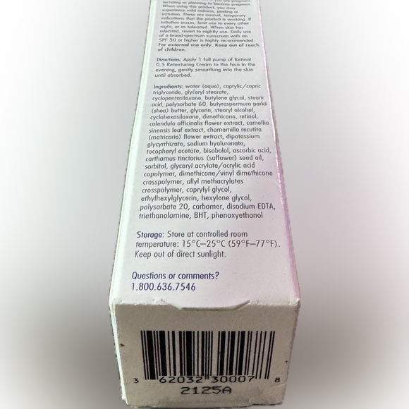 Clinical Retinol 0.5 Retexturizing Cream 1 oz - Picture 3 of 3